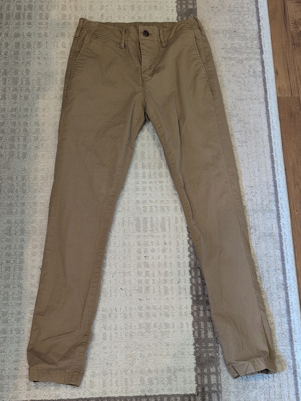 American Eagle Outfitters Slim Chino Pants in Khaki